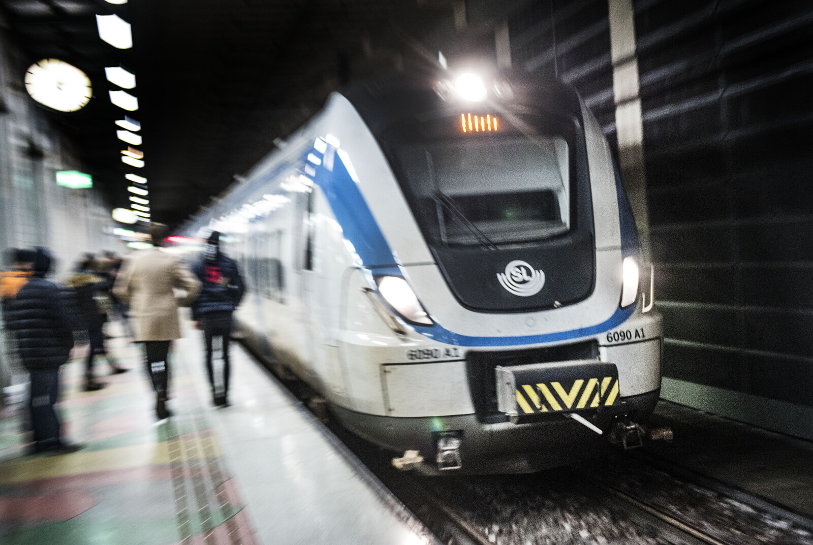 Suspected sabotage against commuter train