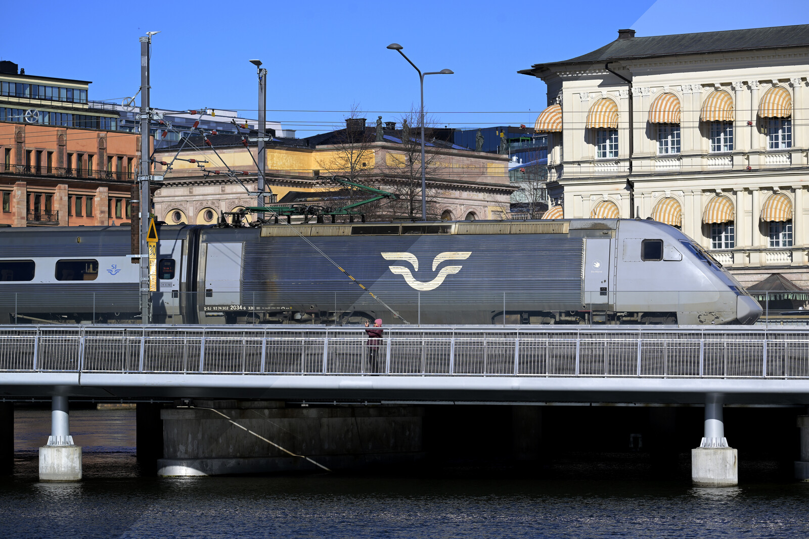Train Service Resumes South of