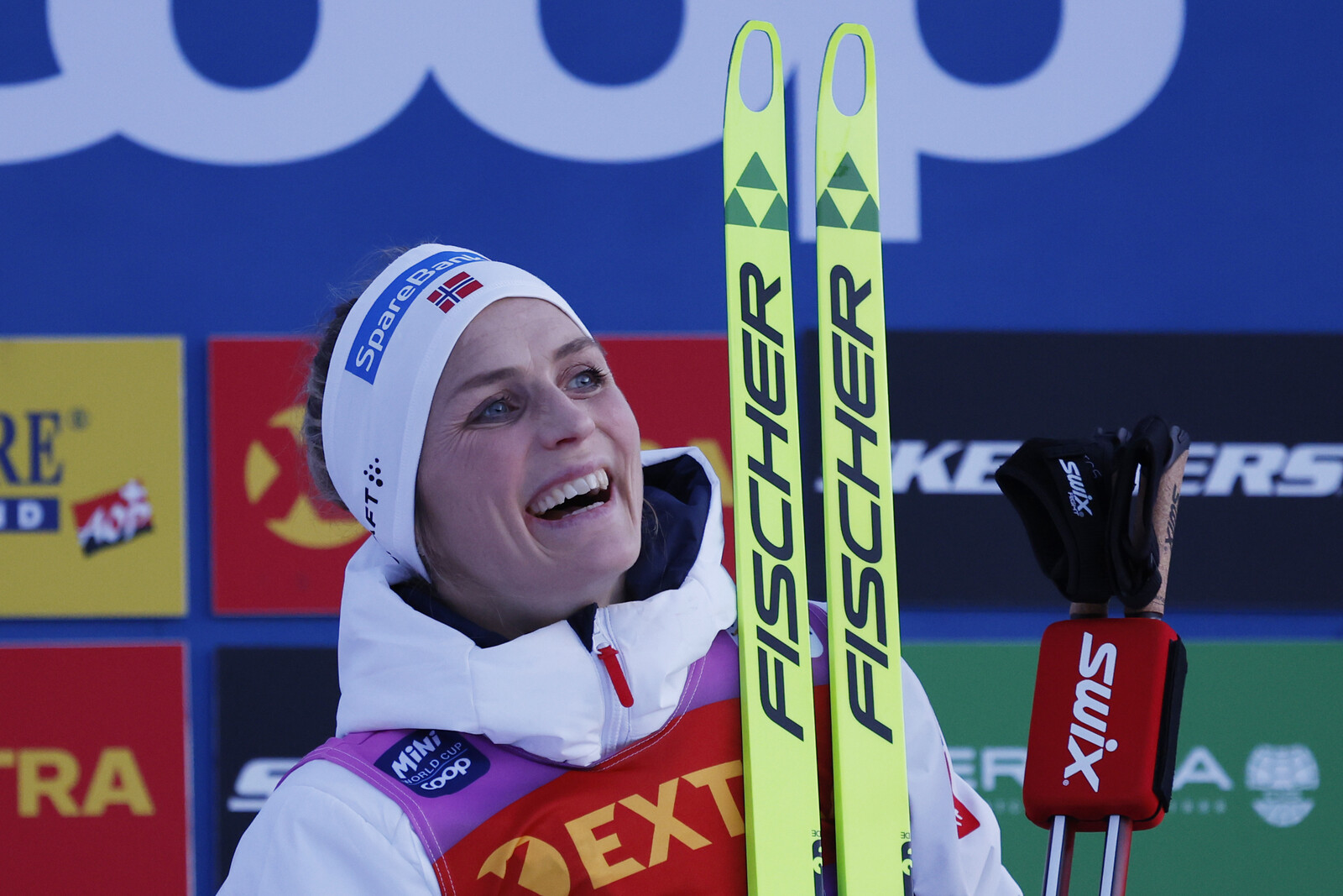Johaug dominates in Tour de Ski