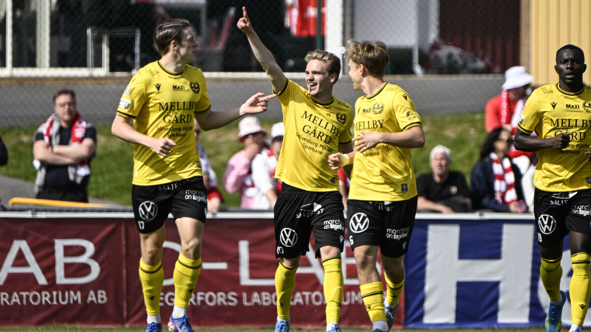 Mjällby took the third straight