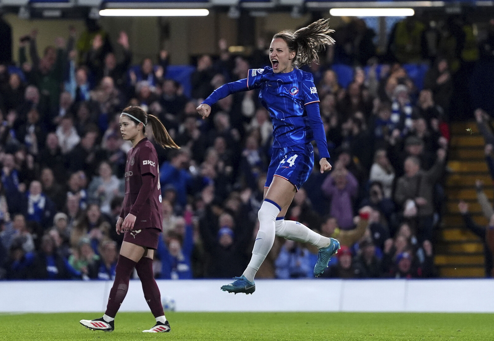 Björn Scores as Chelsea Overcomes Man City to Reach Champions League Semis