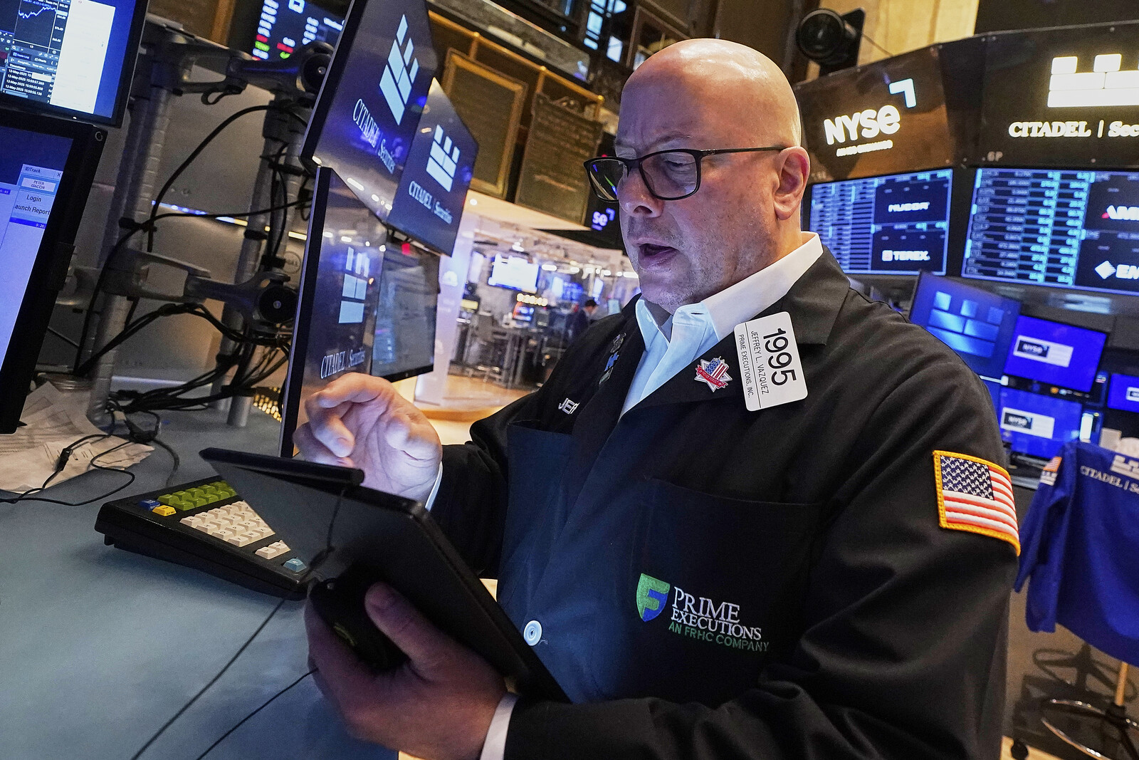 New York Stock Exchange Sees