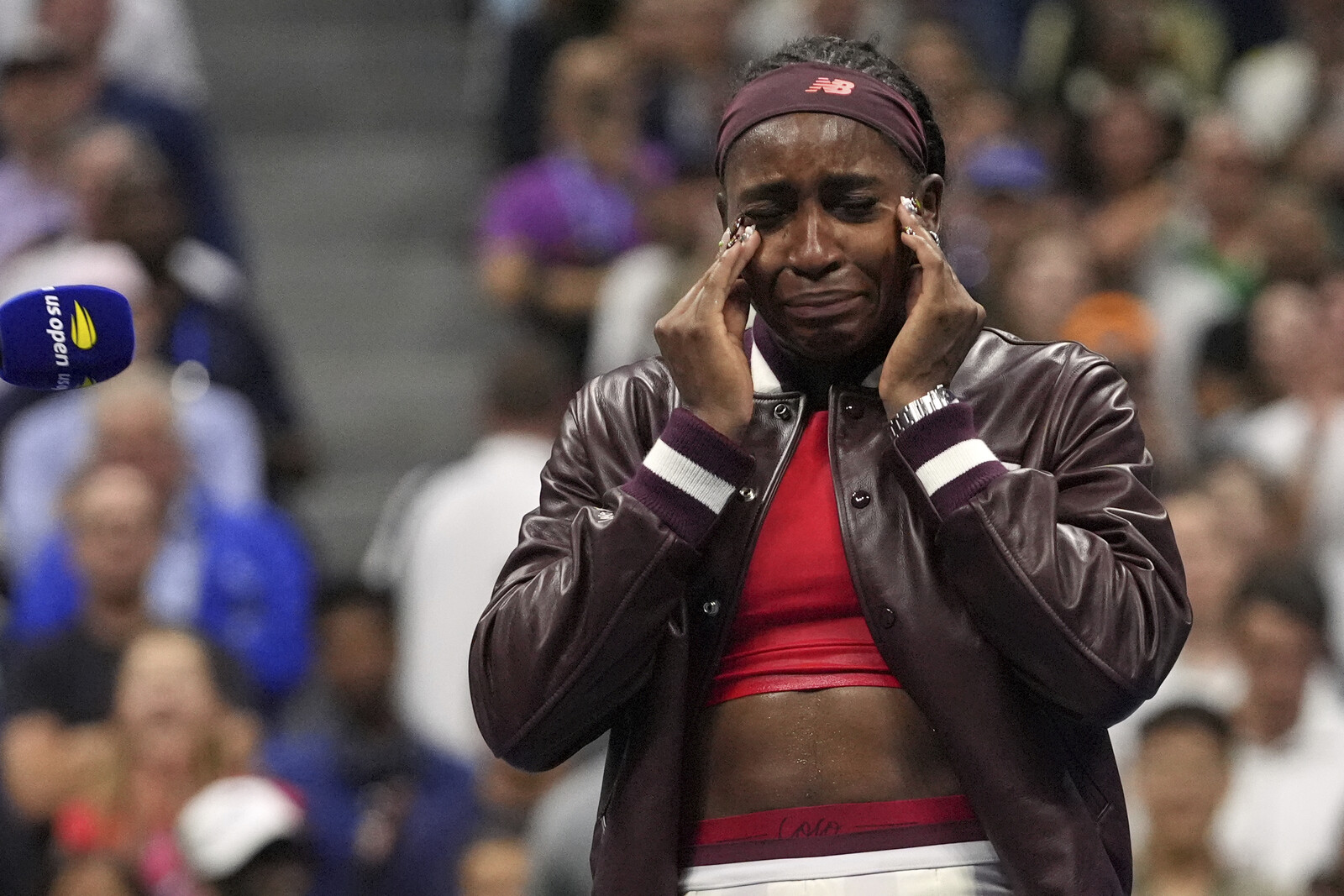 Coco Gauff Emotional After US