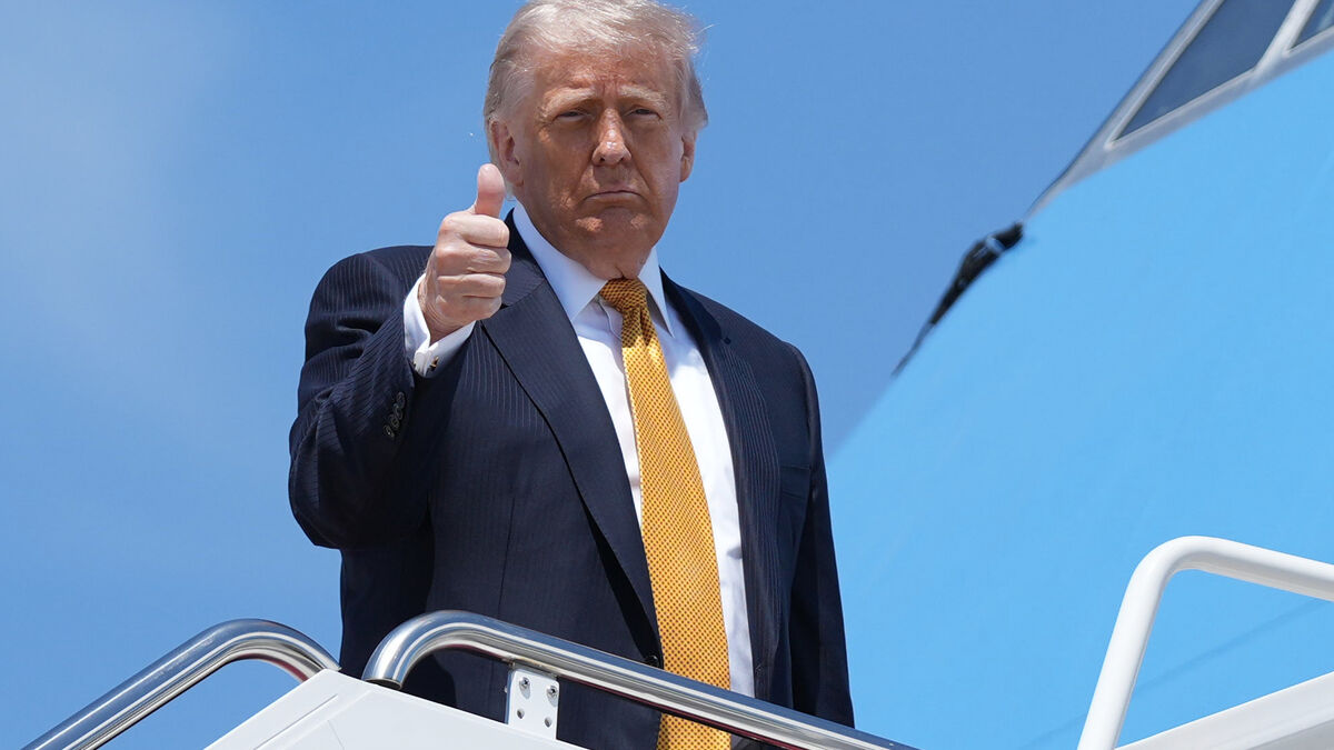 Trump shared image of Venezuela with text 51st state