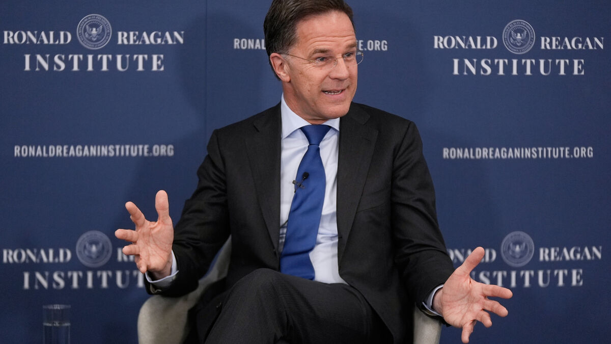 Rutte says American leadership absolutely