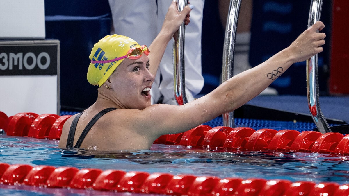 Swede Sofia Åstedt breaks personal best again but misses European Championship final in 100m freestyle