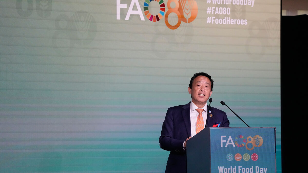 FAO chief warns disruptions from closed Strait of Hormuz risk a global food crisis