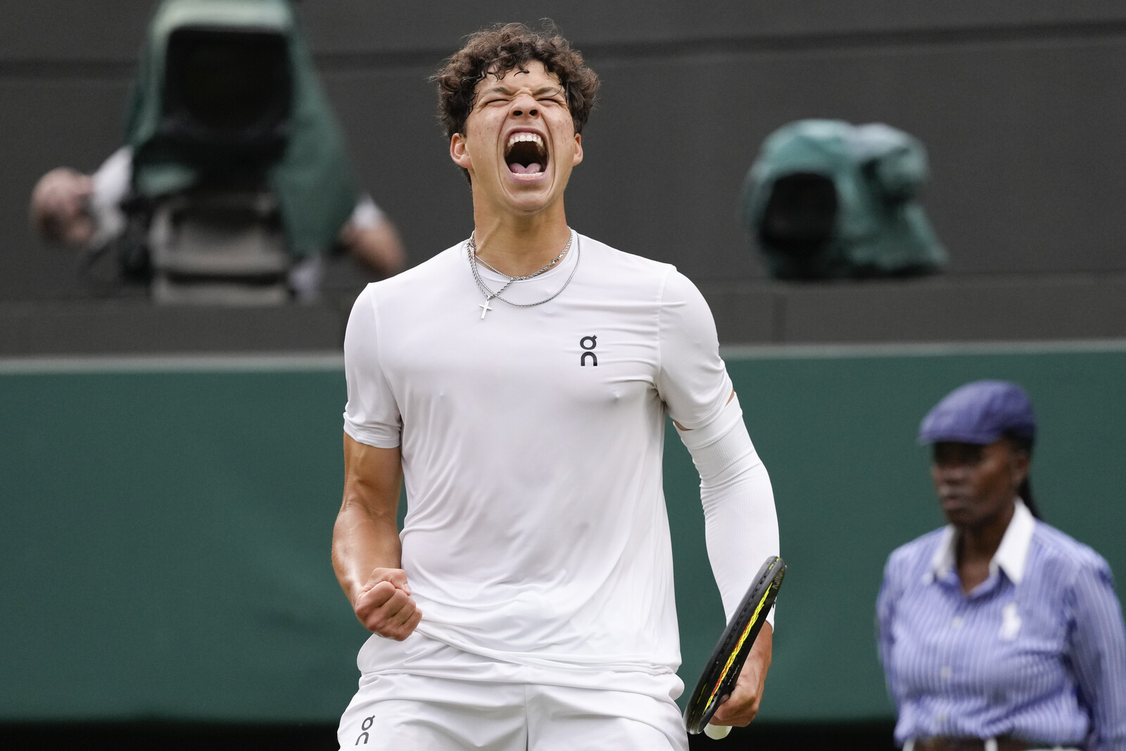 Ben Shelton Wins Wimbledon Match
