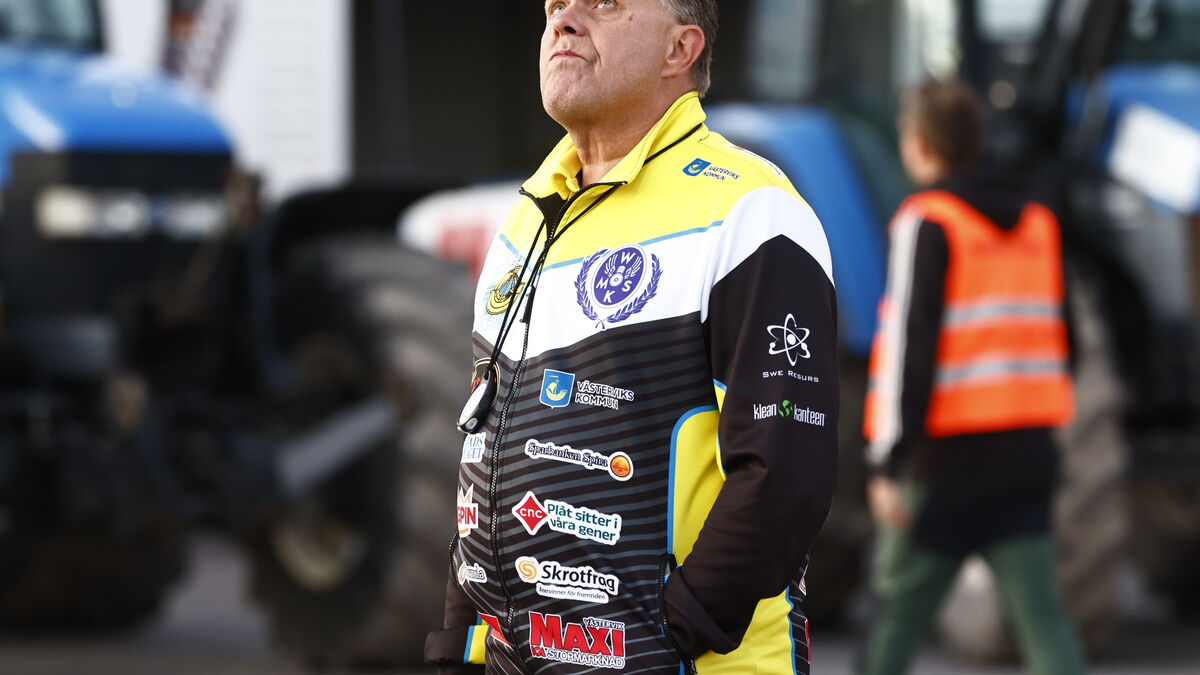 Västervik Speedway Manager Morgan Andersson