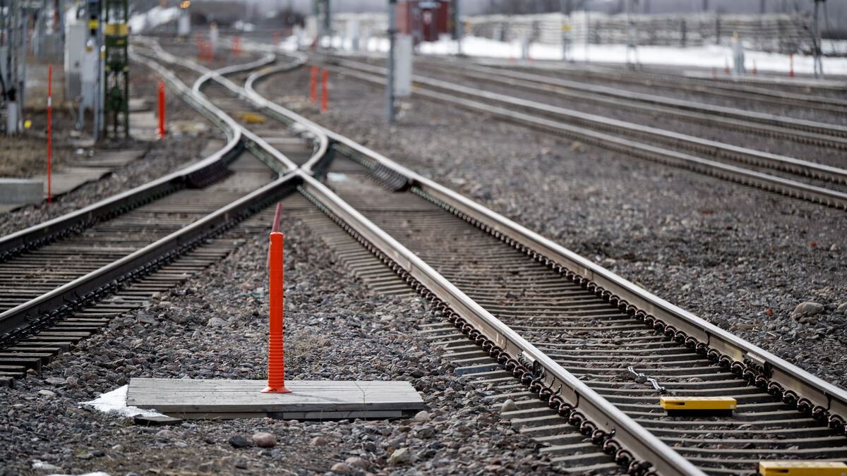 Wagons derailed, Malmbanan train traffic