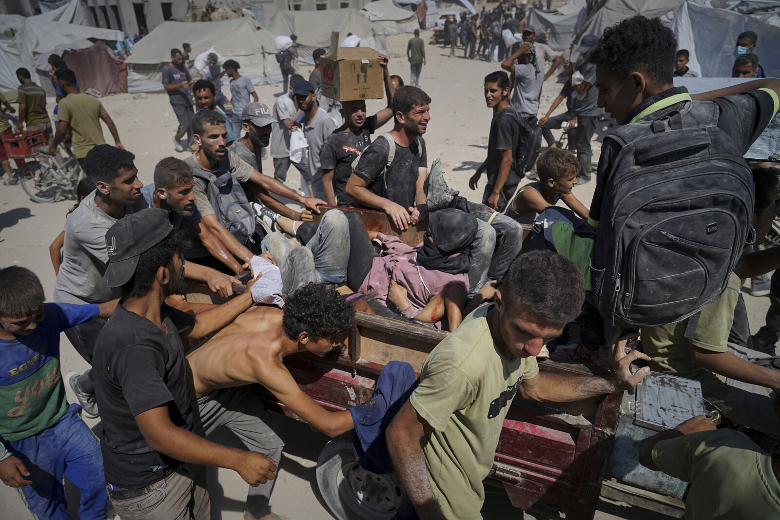 33 Killed at Gaza Distribution