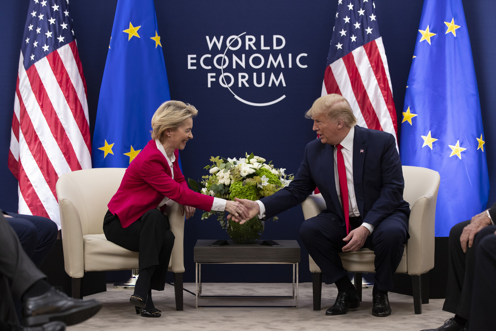 Trump Praises EU's von der