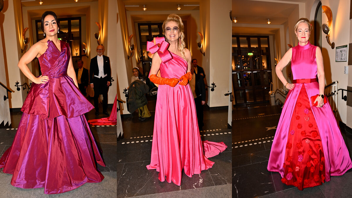 This year's Nobel trend: bright pink and recycling