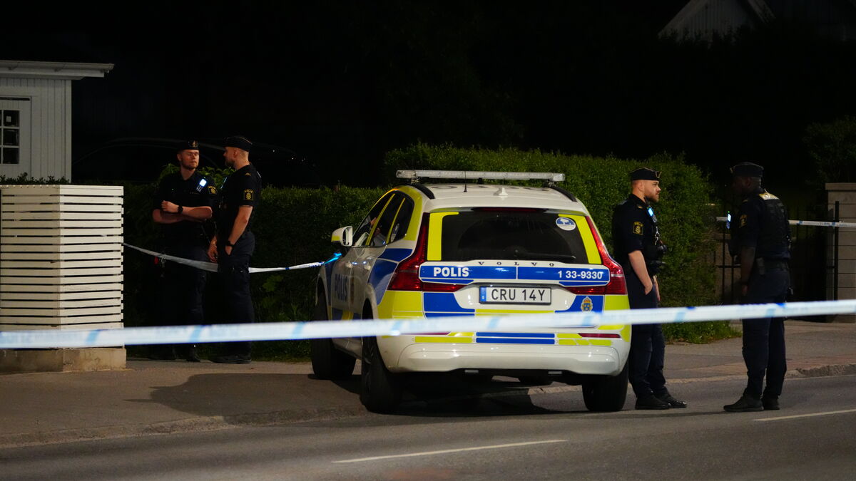 Shots fired at home in Stockholm, two arrested