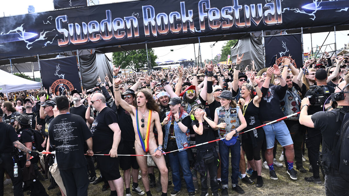 Sweden Rock has opened - band Europe inaugurates festival in surprise appearance
