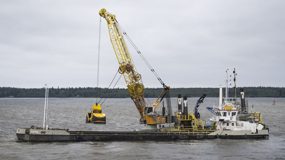 Sweden’s largest dredging project resumes