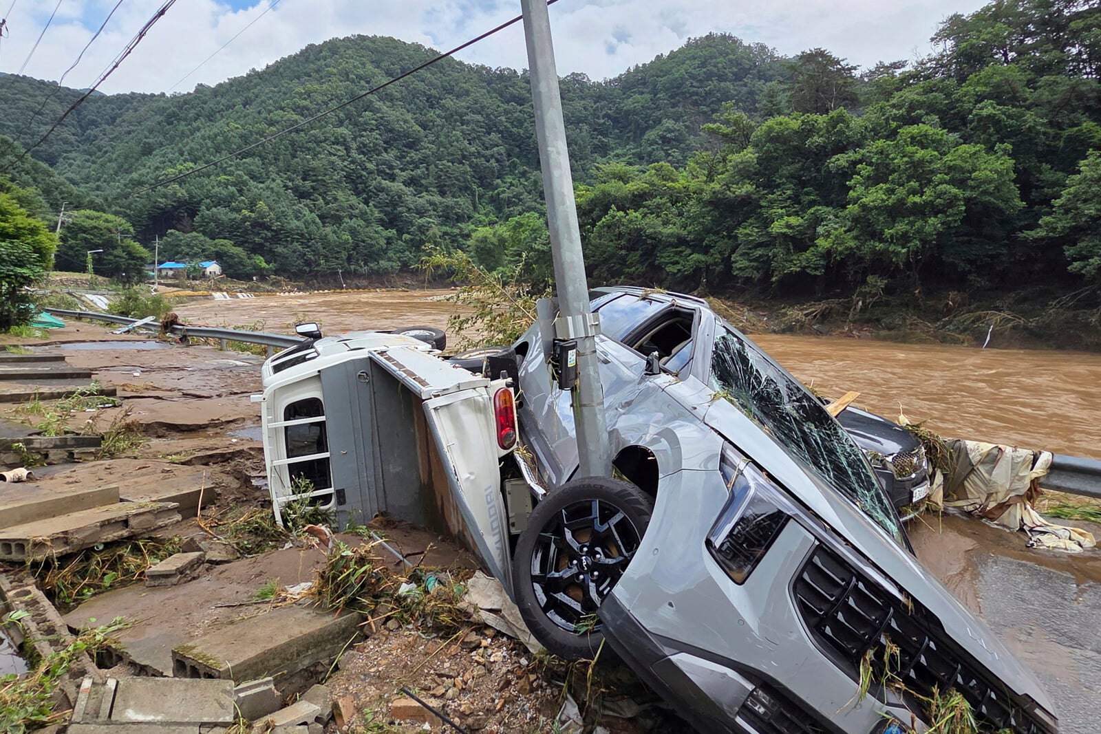 Heavy Rain in South Korea