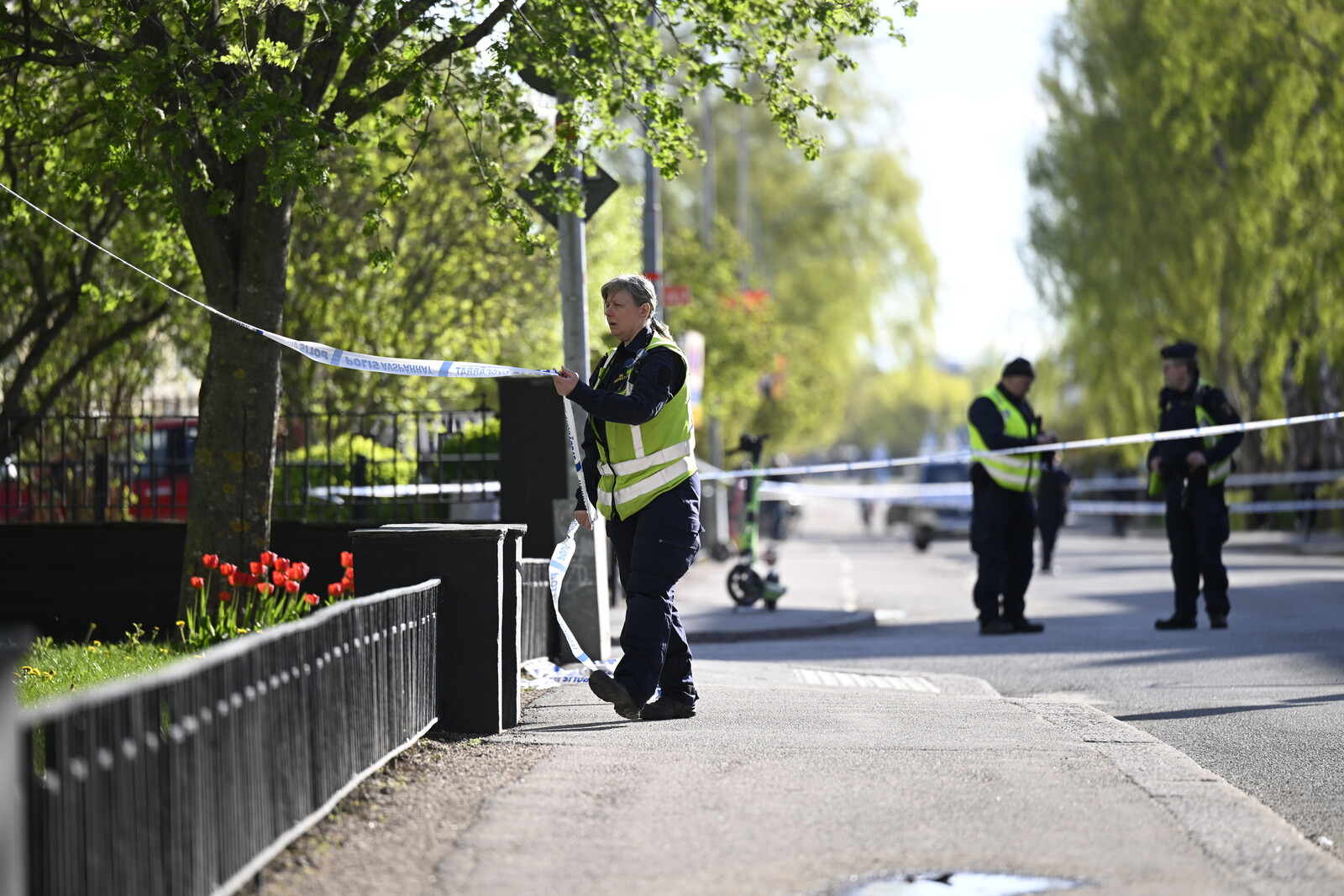Witness in Uppsala Shooting: Shots