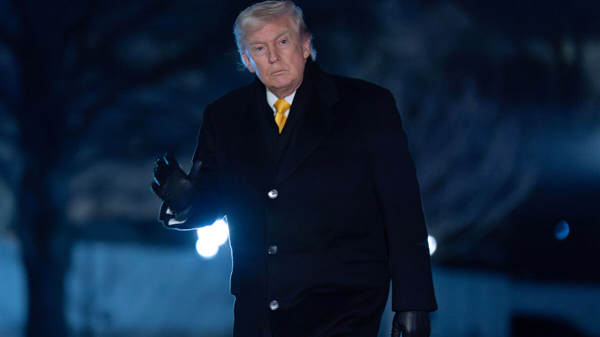 Trump says he does not