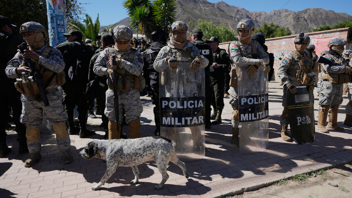 Protesters and police clash in