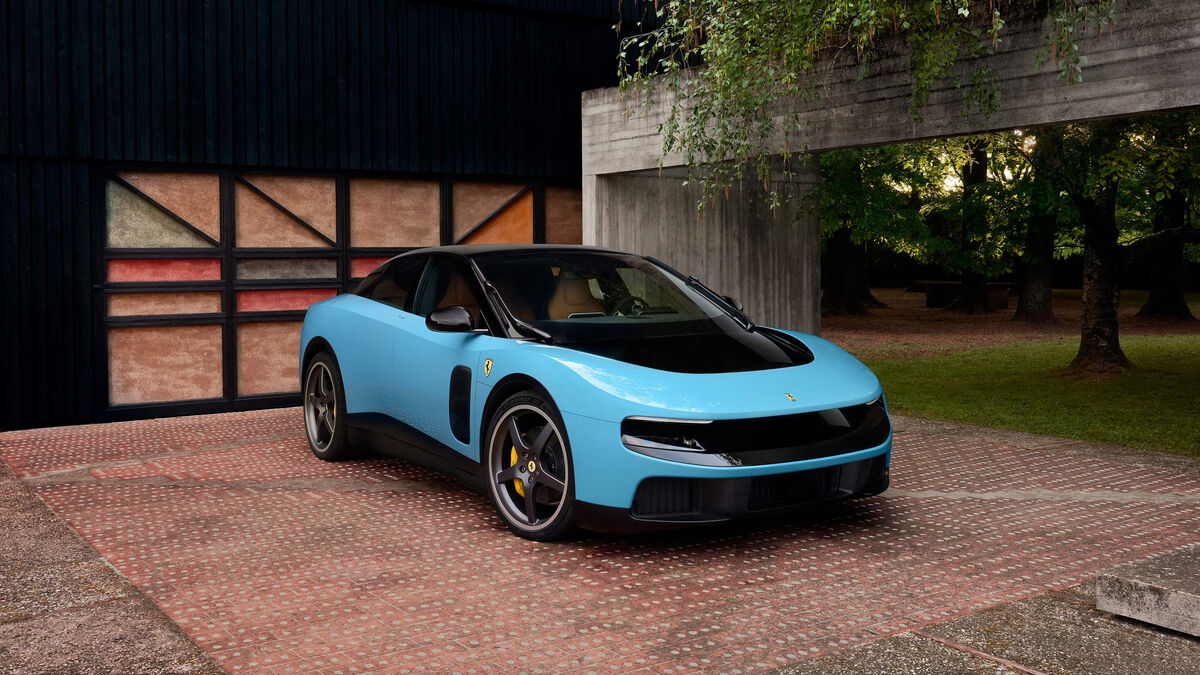 Ferrari’s first electric model sells for $40 million at charity auction