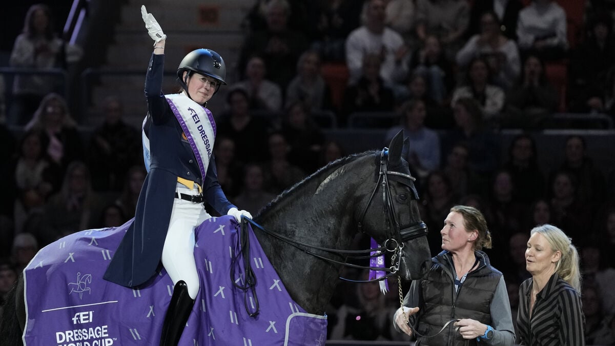 Maria von Essen and Invoice set personal best at Dressage World Championships in Aachen