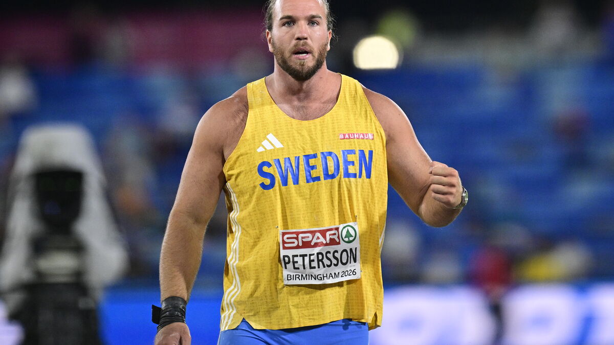 Wictor Petersson wins historic European Championship bronze in shot put