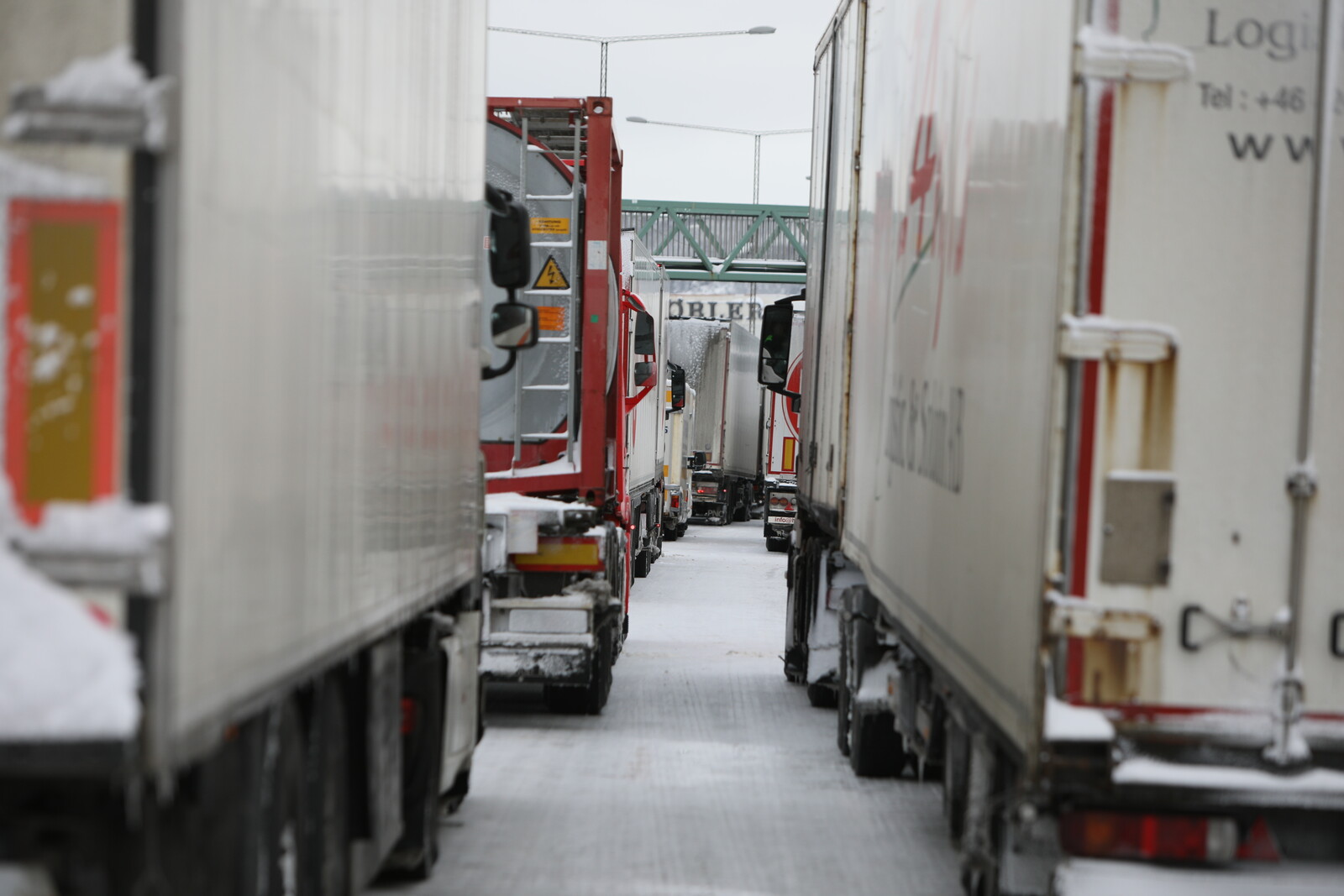 Traffic is rolling again after