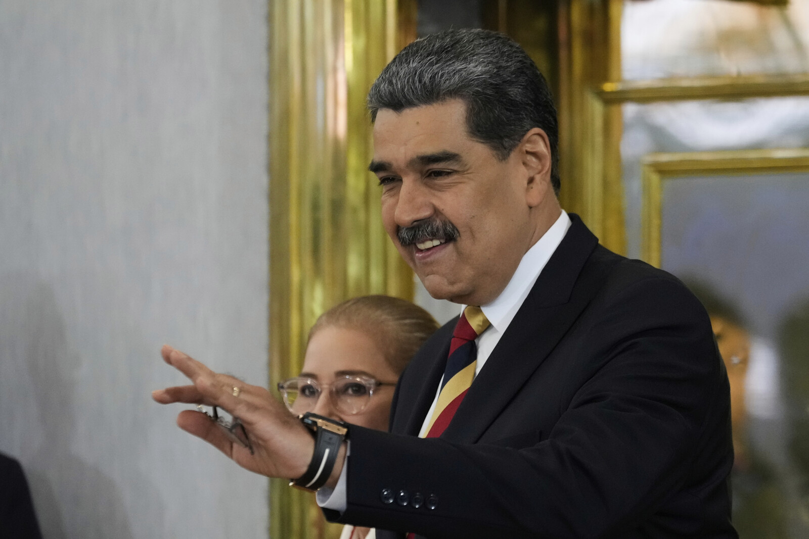 Maduro Claims US Warships Threaten