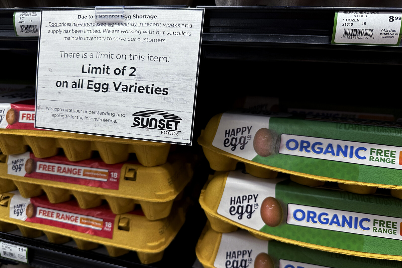 Egg smuggling to the USA