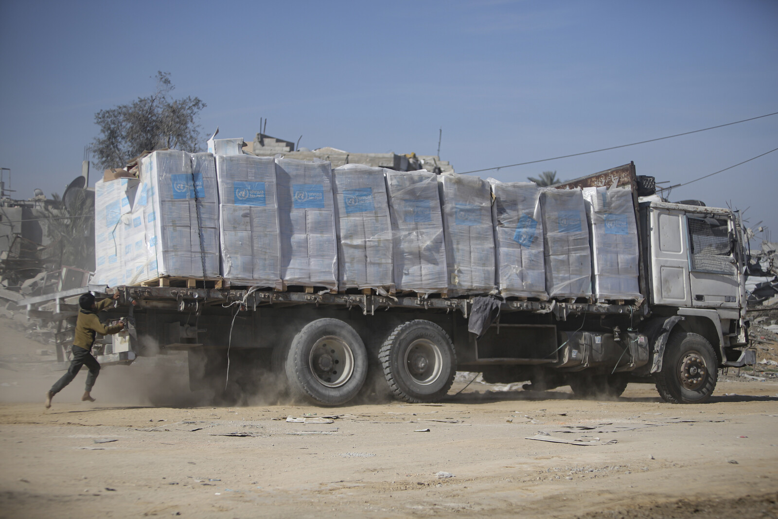 Israel Resumes Limited Aid Shipments