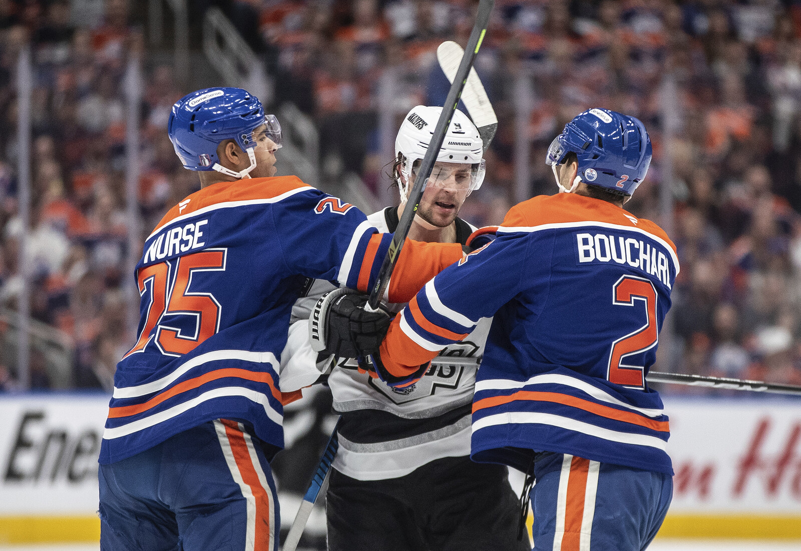 Los Angeles Falls to Edmonton Despite Kempe's Goal in NHL Playoffs
