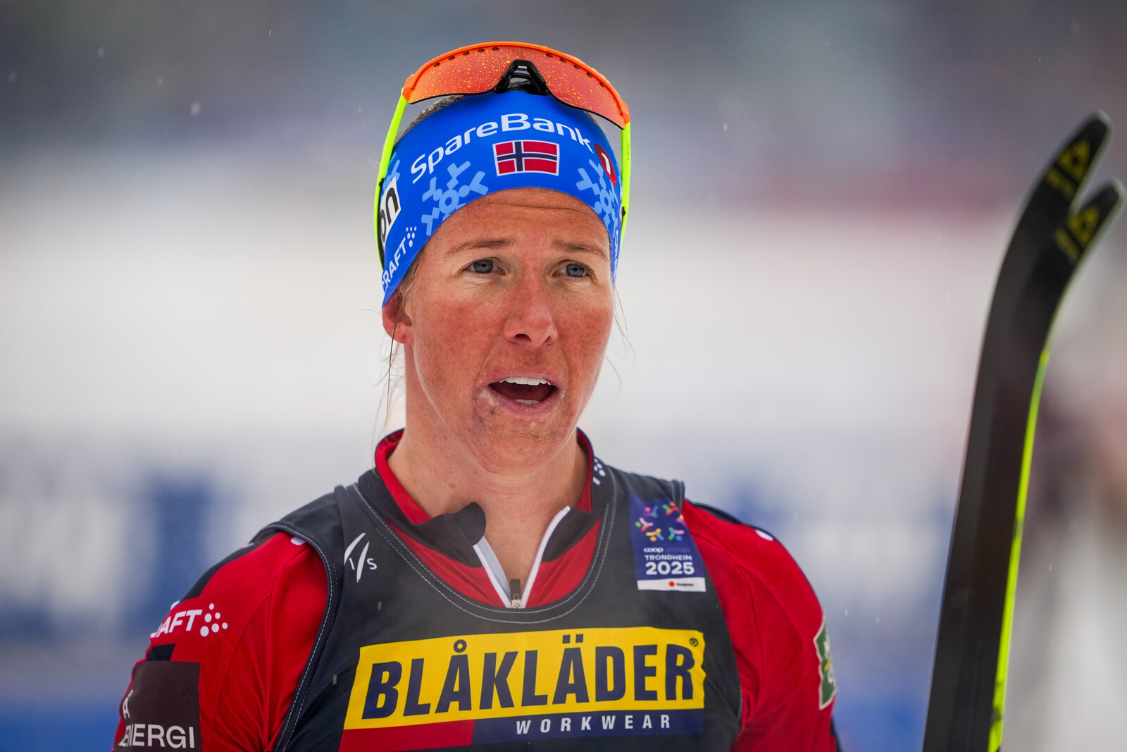 Lit Up Bib Number in Protest: "We're Being Pissed On"