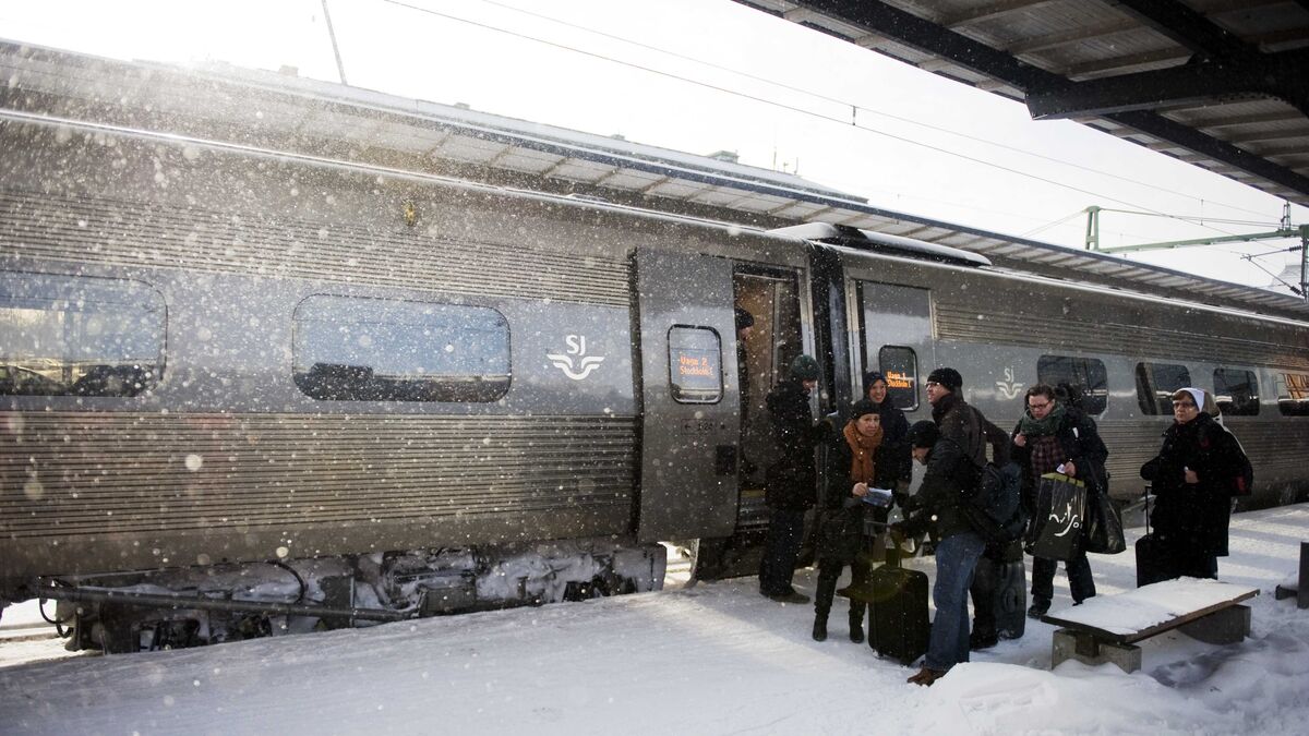 Ferry and train services canceled after weather warnings