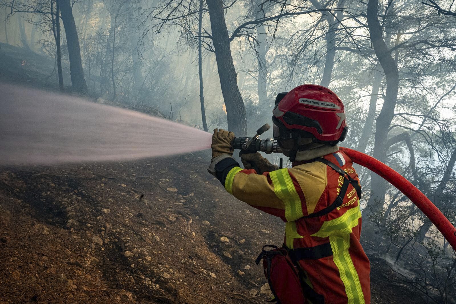 France's Largest Summer Forest Fire