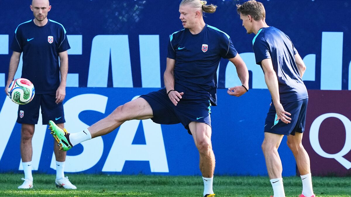 Details: Haaland on the bench for Norway against France