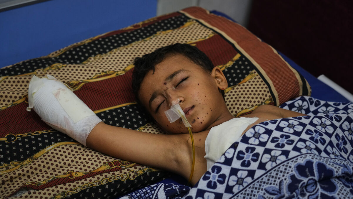 Child Injured in Gaza After