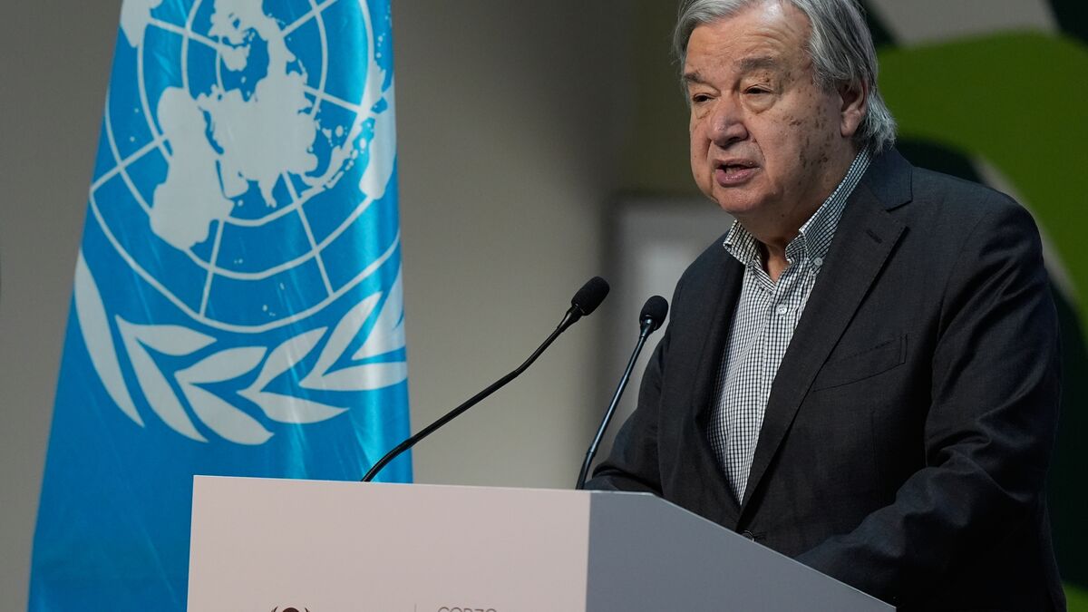 Guterres: A death sentence for