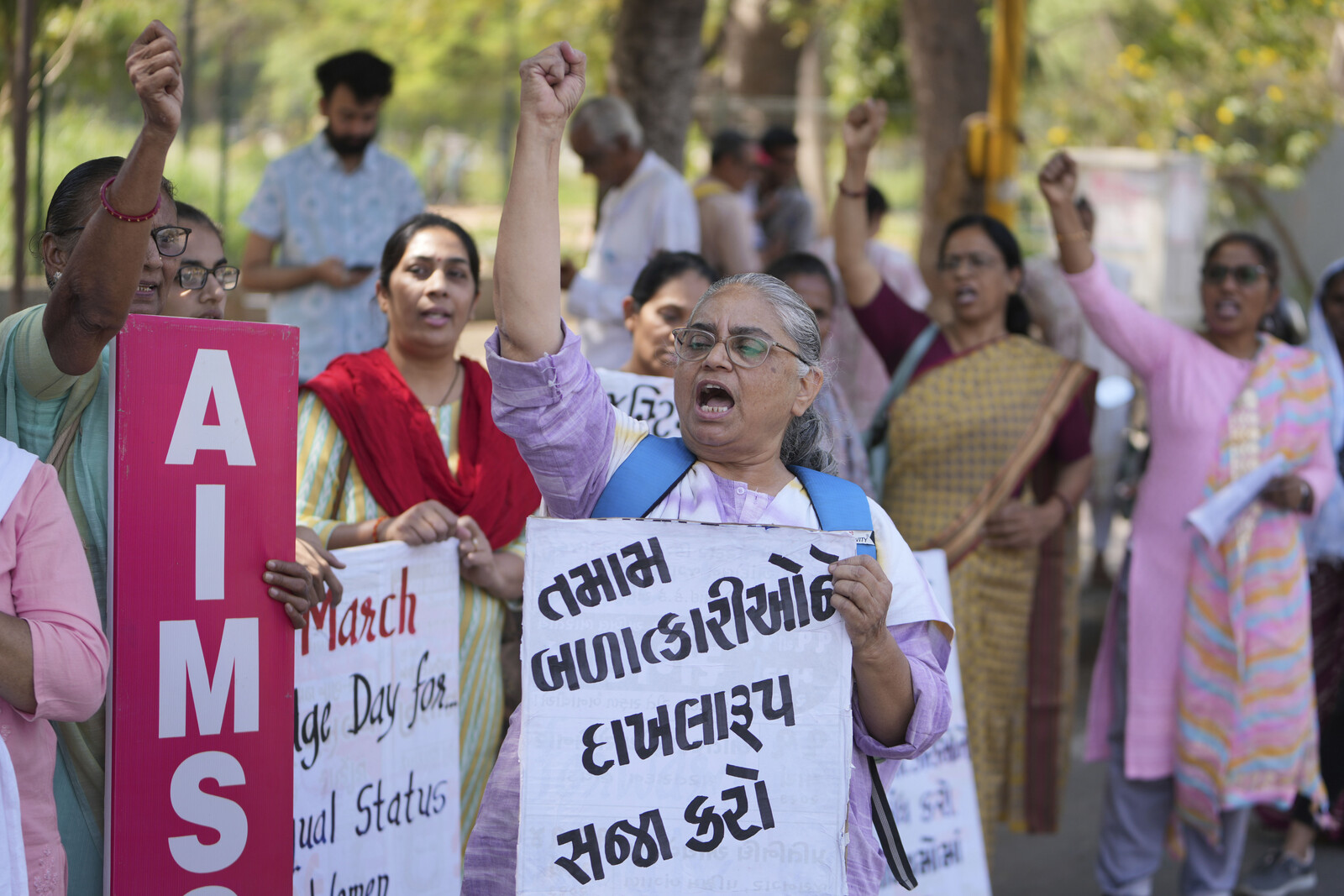 "In Pictures: Women Demonstrate for Increased Rights"
