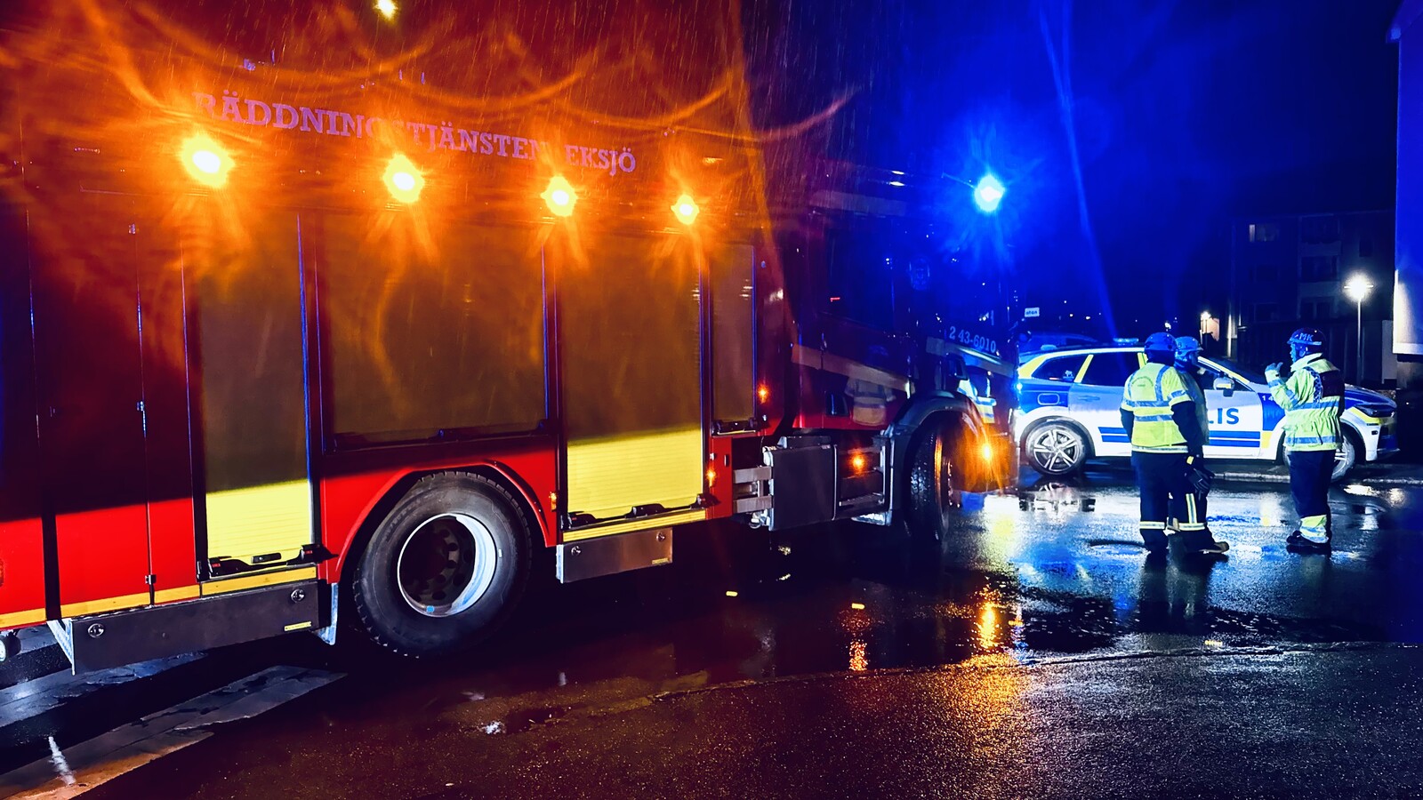 Explosion Investigated in Central Eksjö, No Injuries Reported