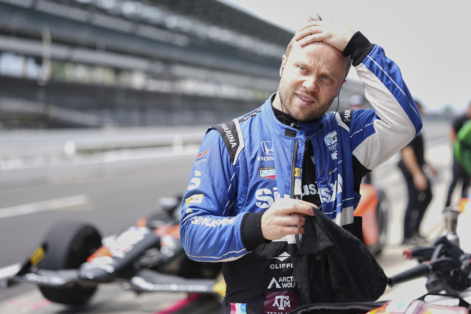 Felix Rosenqvist Hospitalized After Detroit GP Crash