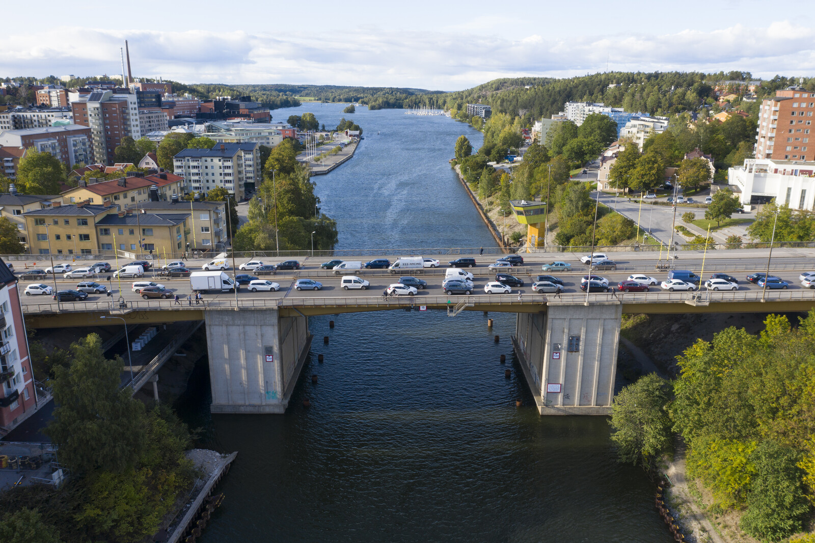 Plan for Tunnel Under Södertälje Canal Gains Support from Major Employers