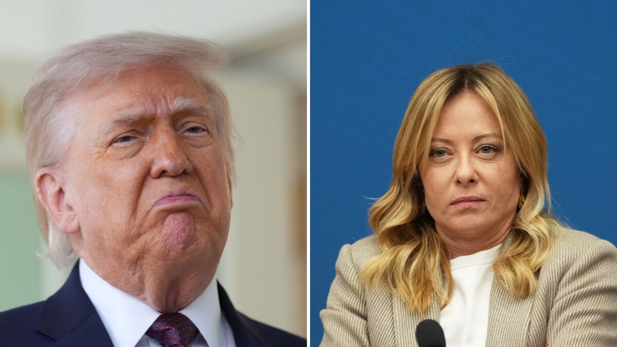 Trump argues with Meloni, says
