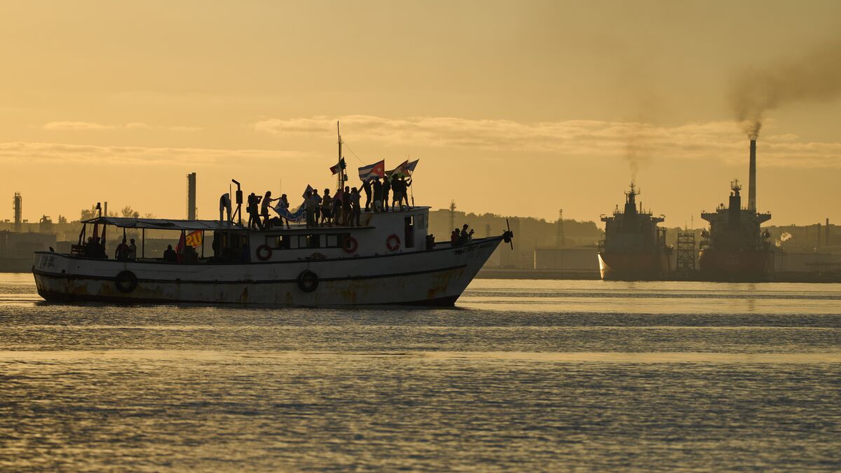 Two ships carrying emergency aid