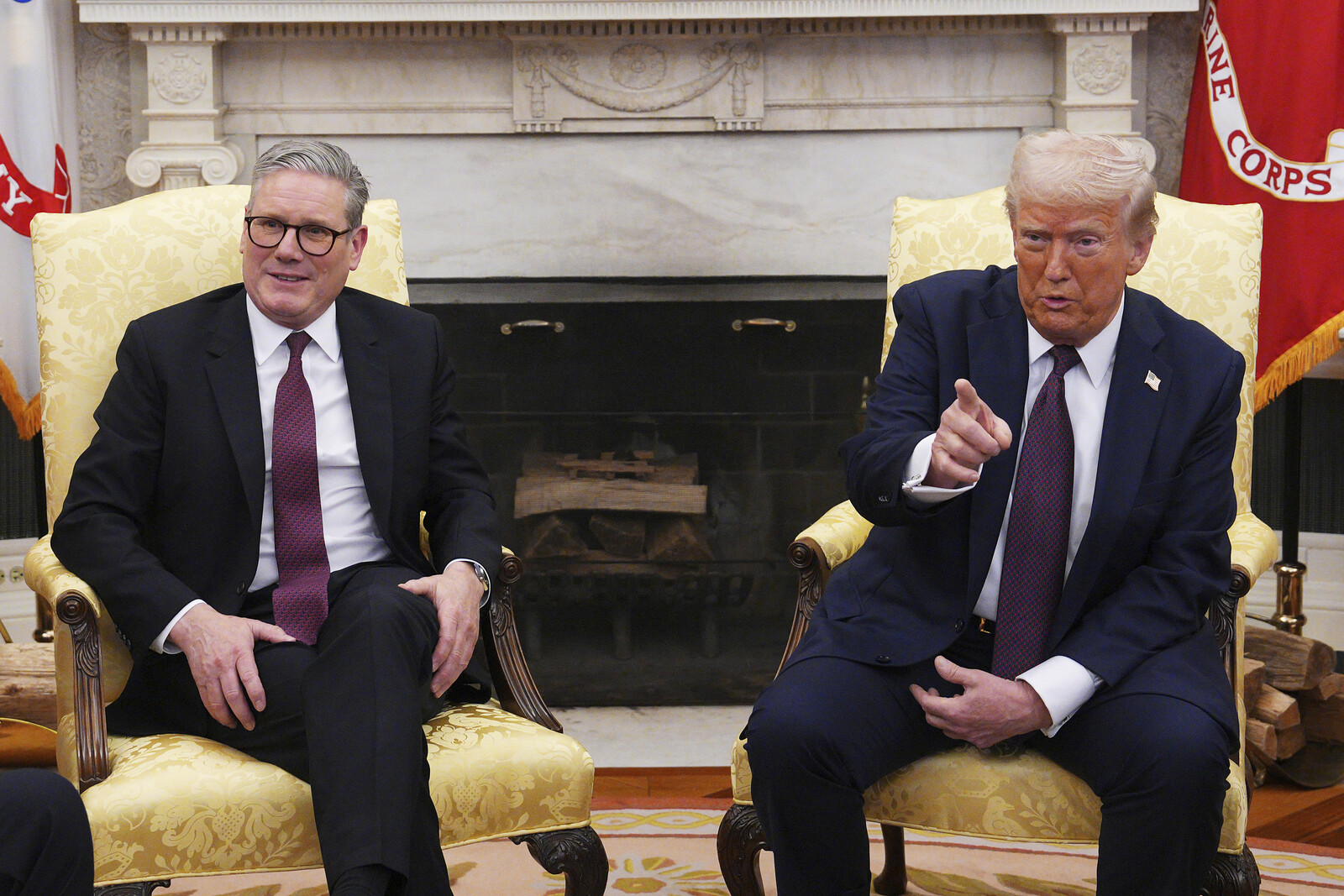 Trump and Starmer Discuss Progress