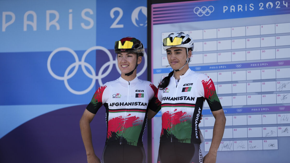Afghan cyclist Fariba Hashimi wins