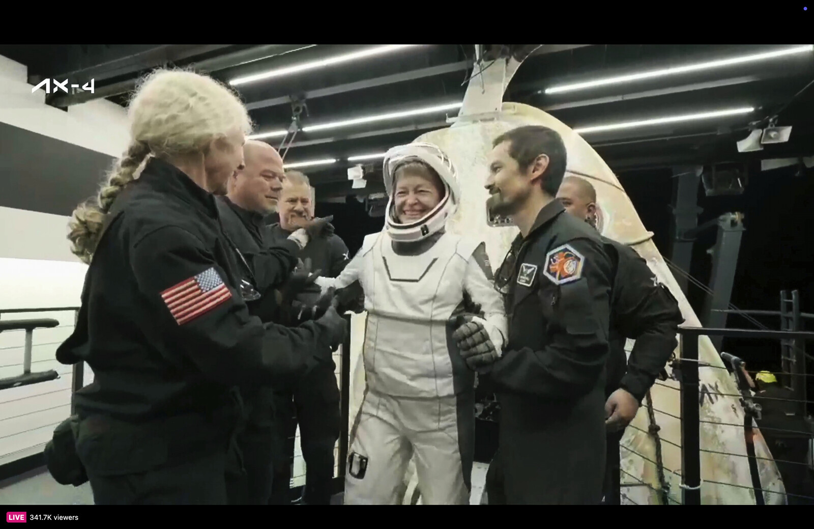 Astronauts Return to Earth After