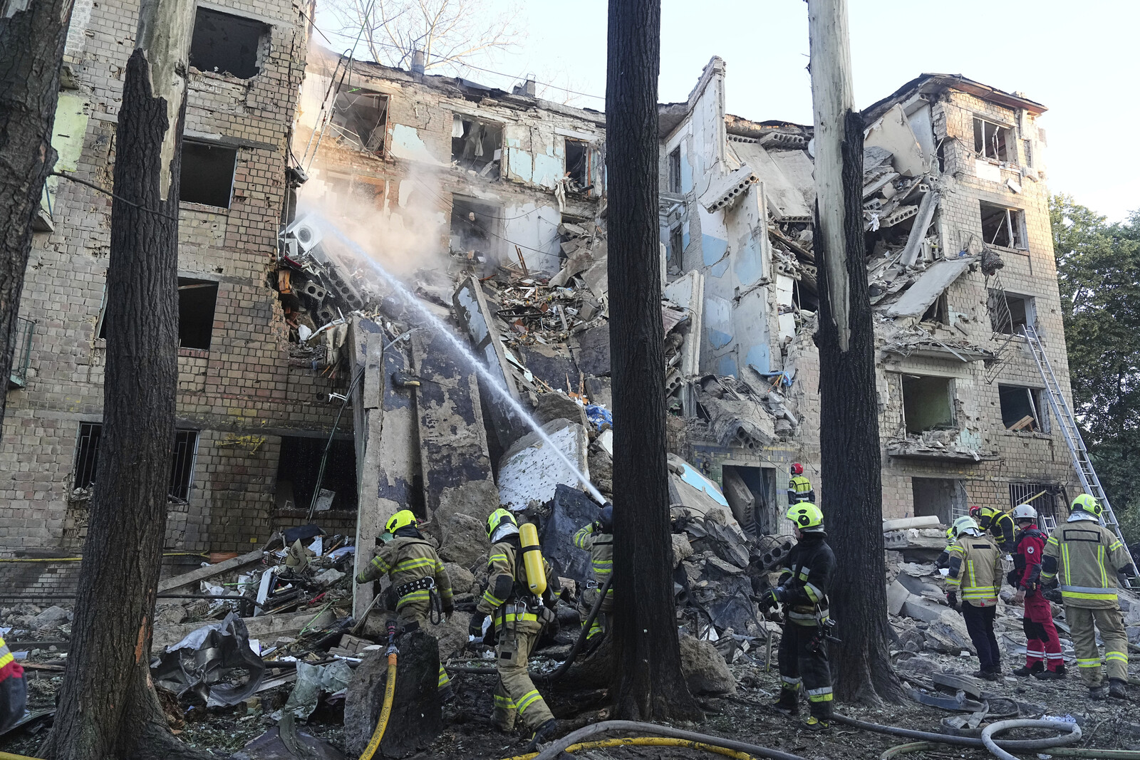 Russian Attack on Kyiv Leaves