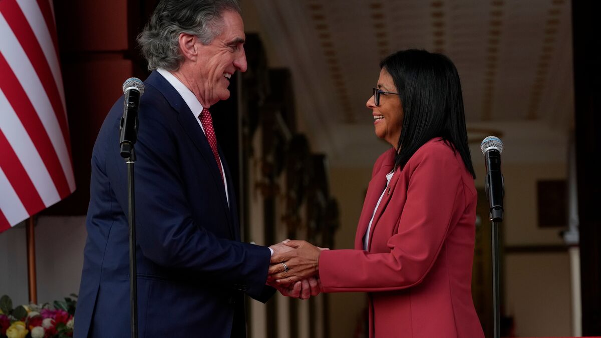 US Interior Secretary in Venezuela