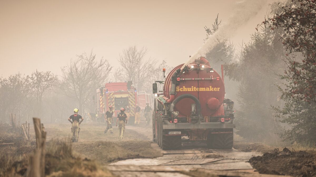 Belgian wildfire no longer spreading toward Germany after border evacuations in Monschau